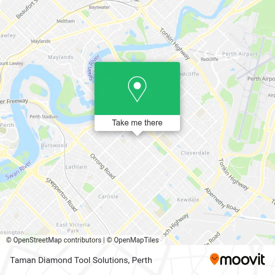 Mapa Taman Diamond Tool Solutions