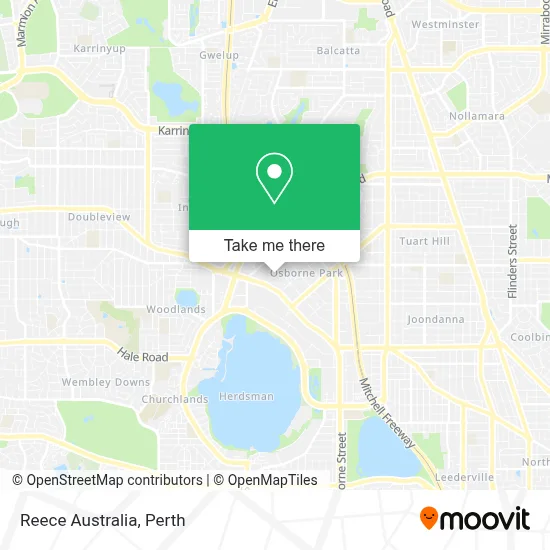 Reece Australia map