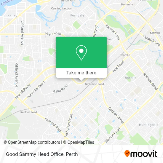 Mapa Good Sammy Head Office