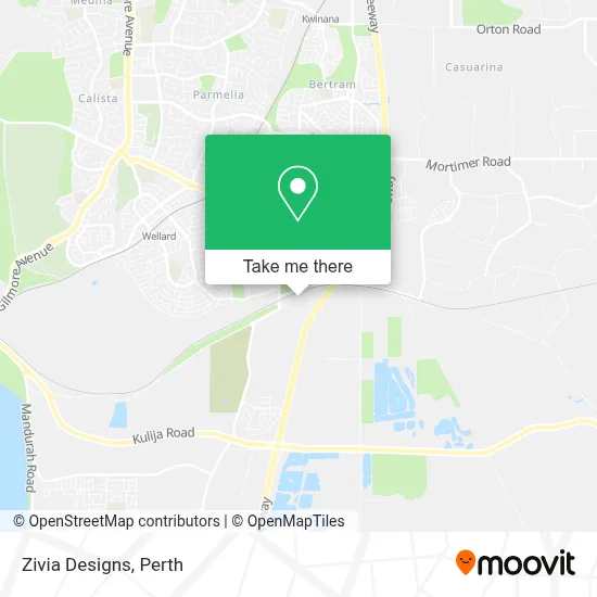 Zivia Designs map