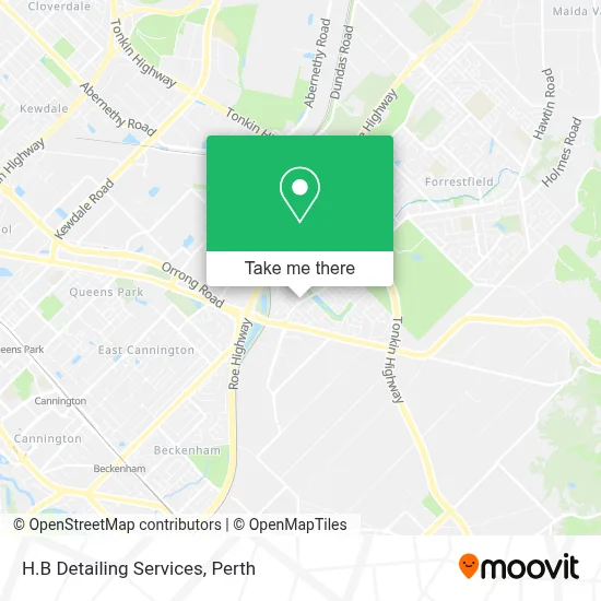 Mapa H.B Detailing Services