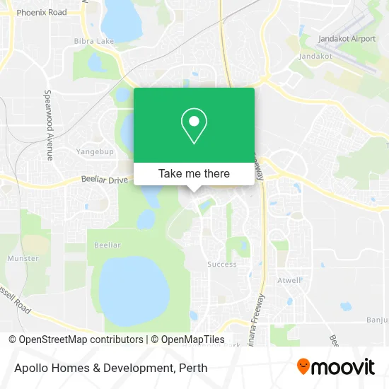 Apollo Homes & Development map