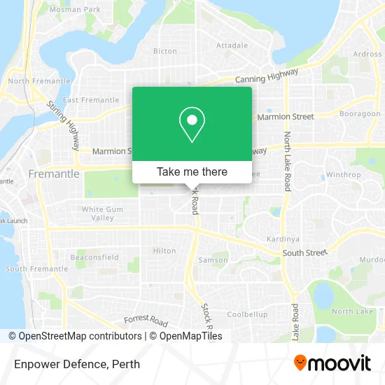 Mapa Enpower Defence