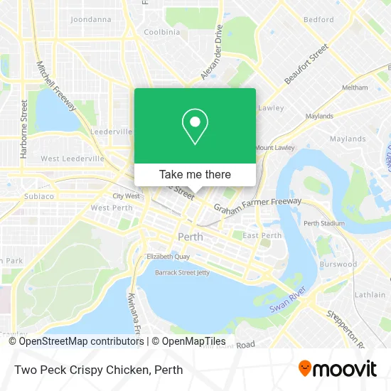 Mapa Two Peck Crispy Chicken