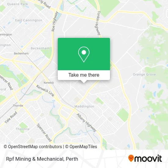 Mapa Rpf Mining & Mechanical