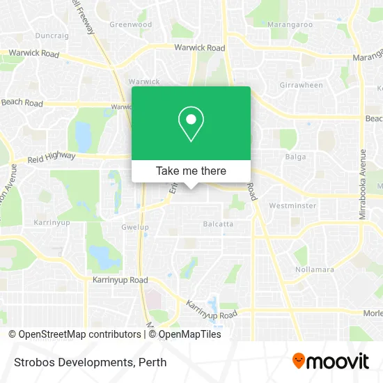 Mapa Strobos Developments