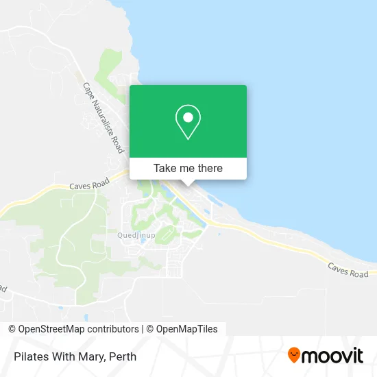 Mapa Pilates With Mary