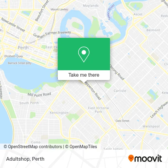 Mapa Adultshop