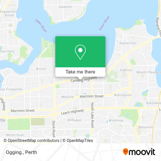 Mapa Ogging.