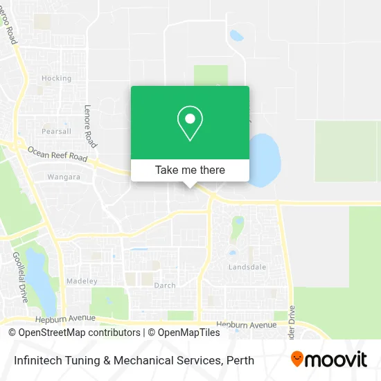 Mapa Infinitech Tuning & Mechanical Services