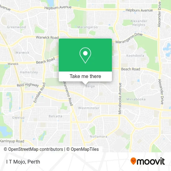 Mapa I T  Mojo