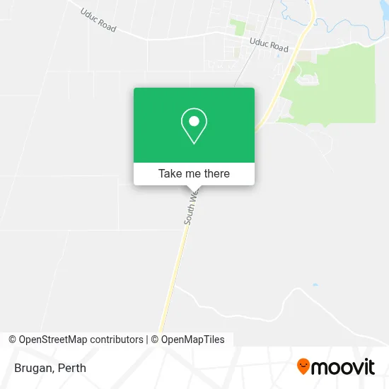 Mapa Brugan