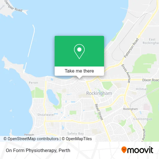 Mapa On Form Physiotherapy