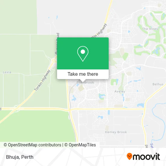 Bhuja map