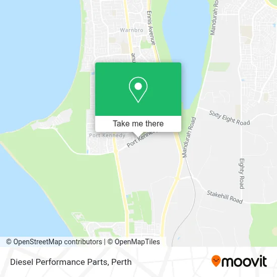 Mapa Diesel Performance Parts
