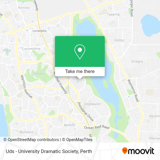 Mapa Uds - University Dramatic Society