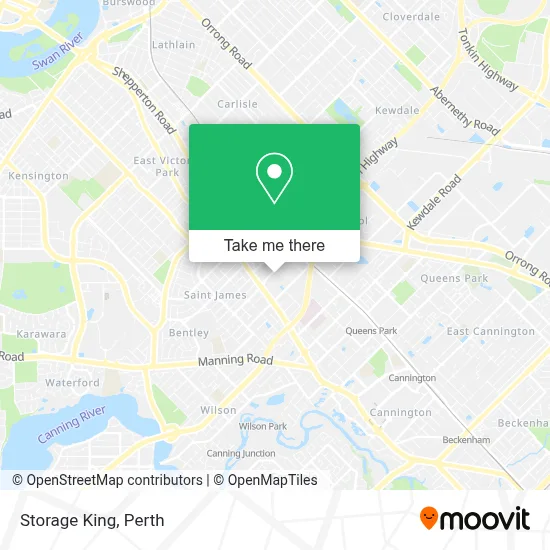 Mapa Storage King