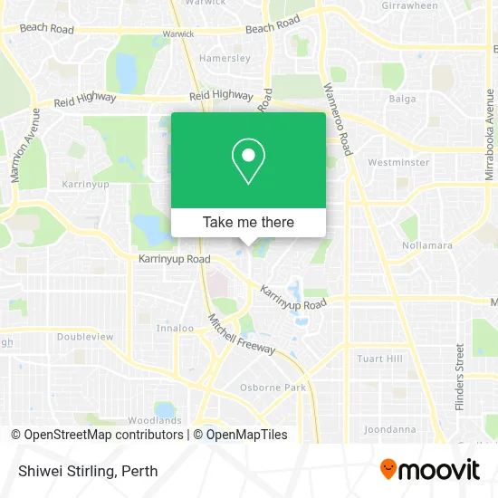 Mapa Shiwei Stirling