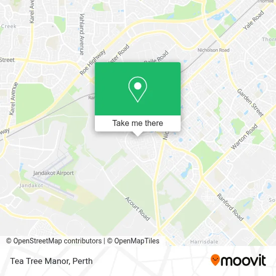 Tea Tree Manor map