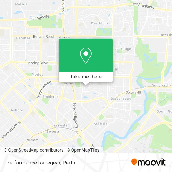 Mapa Performance Racegear
