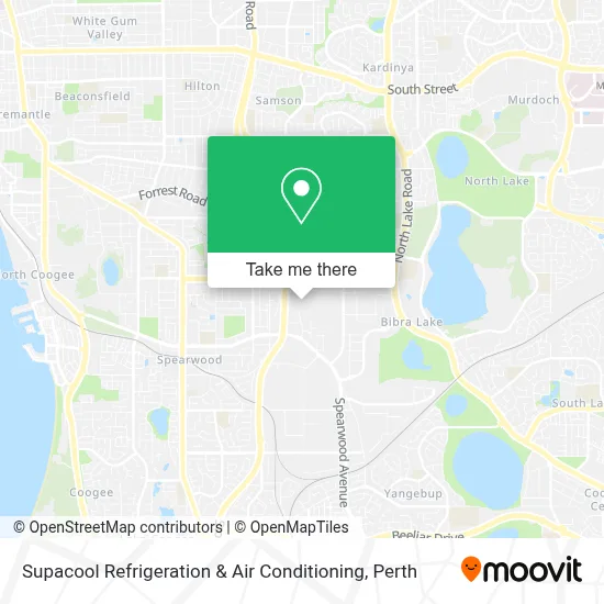Mapa Supacool Refrigeration & Air Conditioning