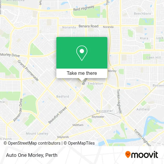 Auto One Morley map