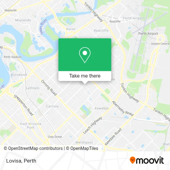 Mapa Lovisa