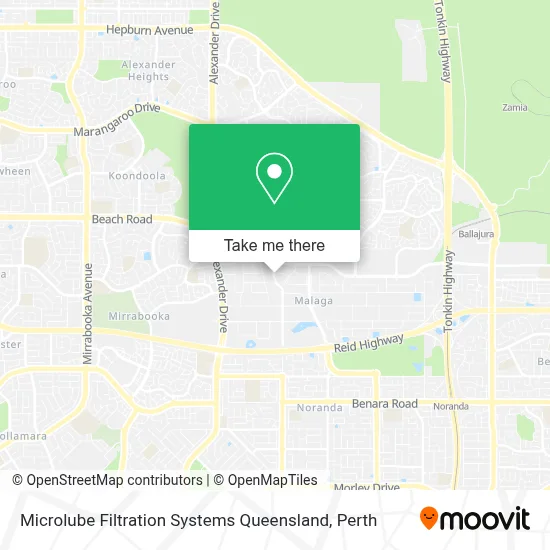 Mapa Microlube Filtration Systems Queensland