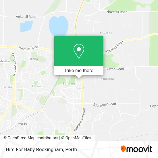 Mapa Hire For Baby Rockingham