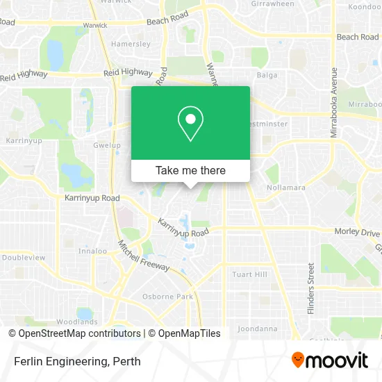 Mapa Ferlin Engineering