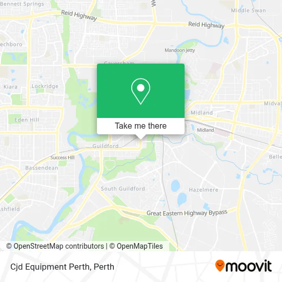 Mapa Cjd Equipment Perth