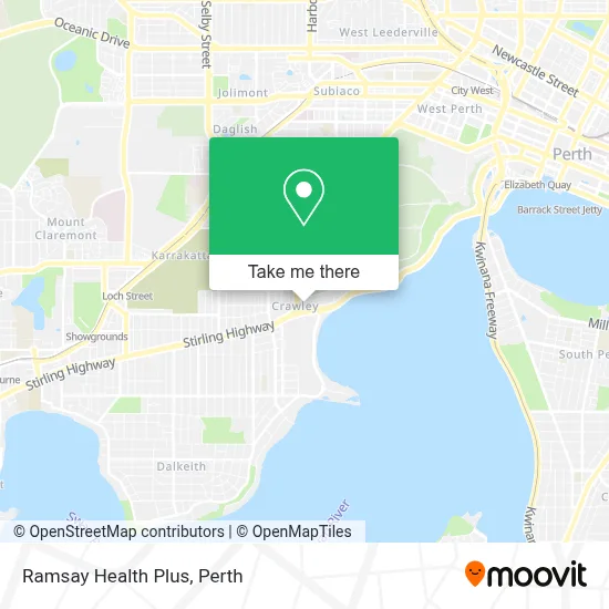 Mapa Ramsay Health Plus