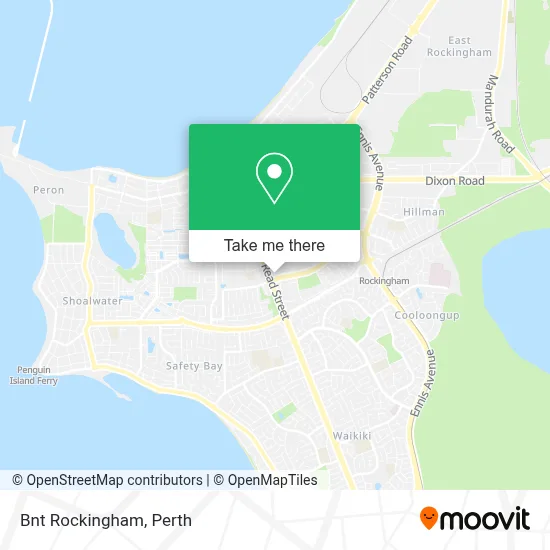 Bnt Rockingham map