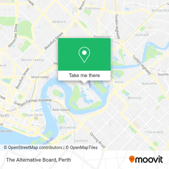 Mapa The Alternative Board