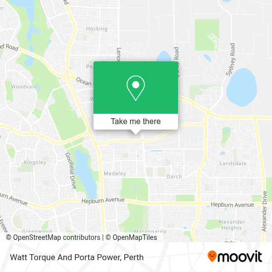 Mapa Watt Torque And Porta Power