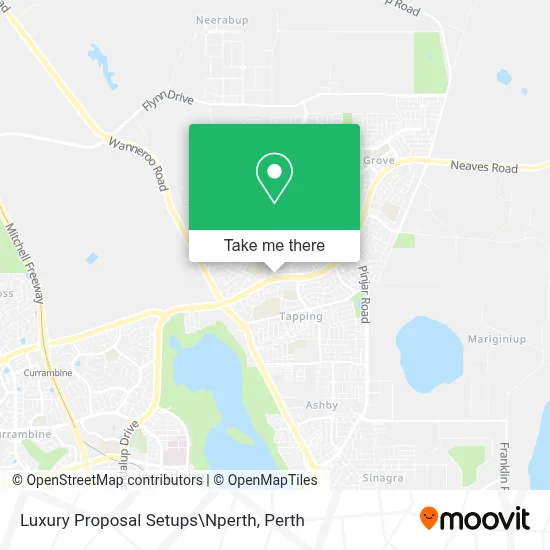Mapa Luxury Proposal Setups\Nperth