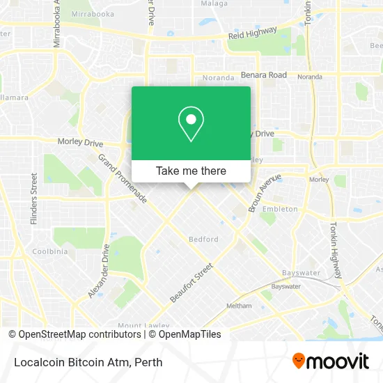 Mapa Localcoin Bitcoin Atm