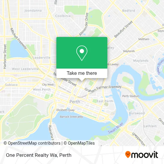 Mapa One Percent Realty Wa