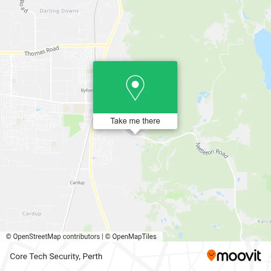 Mapa Core Tech Security