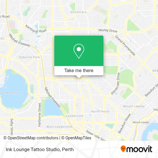 Mapa Ink Lounge Tattoo Studio