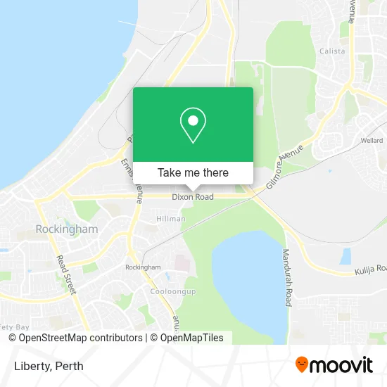 Mapa Liberty