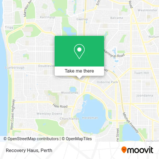 Mapa Recovery Haus