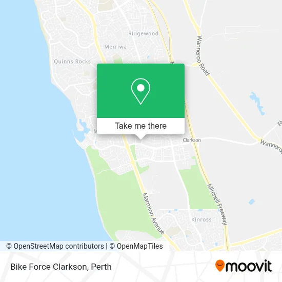 Mapa Bike Force Clarkson