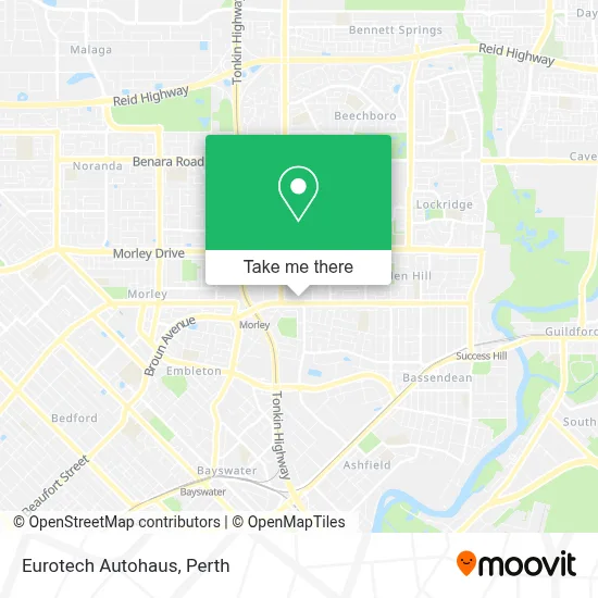 Mapa Eurotech Autohaus