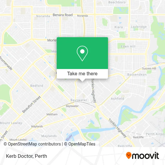 Mapa Kerb Doctor