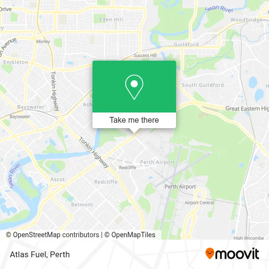 Mapa Atlas Fuel