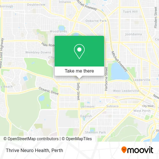 Mapa Thrive Neuro Health