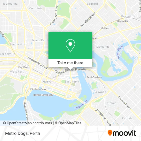 Metro Dogs map