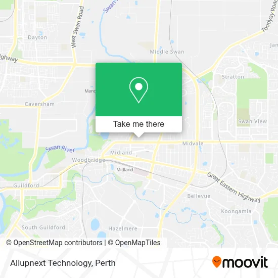 Mapa Allupnext Technology