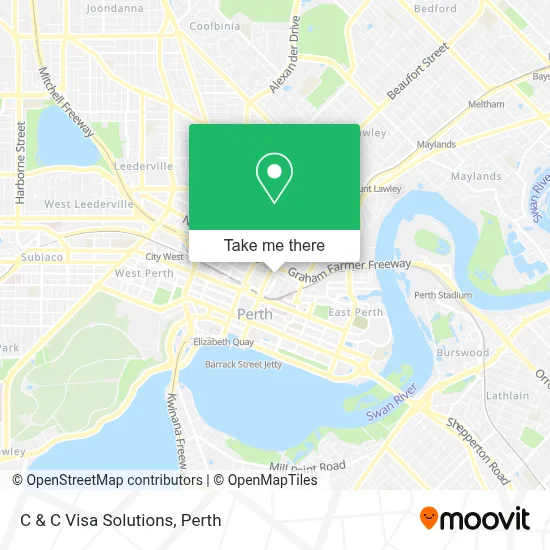 Mapa C & C Visa Solutions